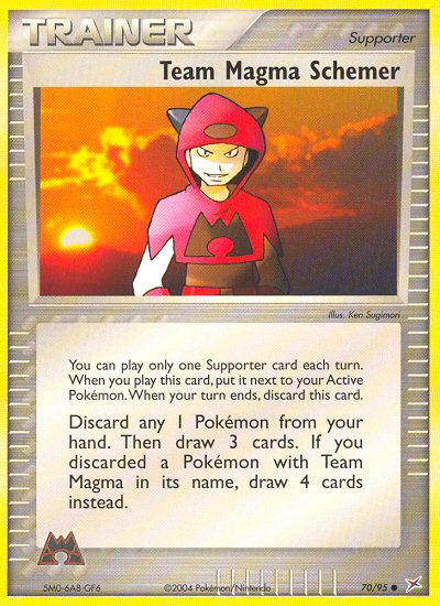 Team Magma Schemer (70/95) [EX: Team Magma vs Team Aqua] | Good Games Cannington