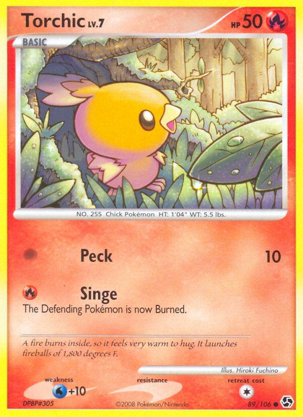 Torchic (89/106) [Diamond & Pearl: Great Encounters] | Good Games Cannington