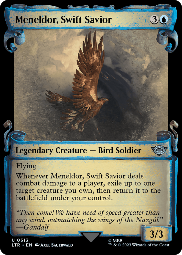 Meneldor, Swift Savior [The Lord of the Rings: Tales of Middle-Earth Showcase Scrolls] | Good Games Cannington