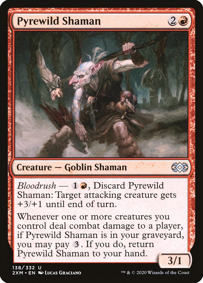 Pyrewild Shaman [Double Masters] | Good Games Cannington