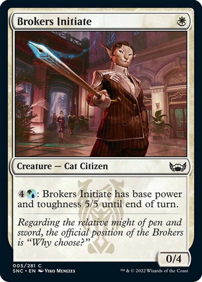 Brokers Initiate [Streets of New Capenna] | Good Games Cannington