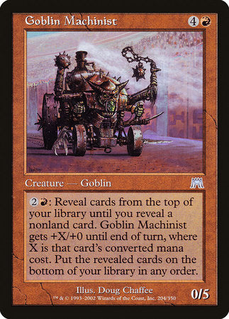 Goblin Machinist [Onslaught] | Good Games Cannington