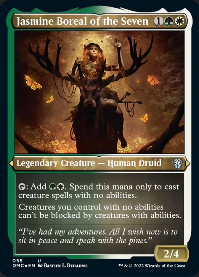 Jasmine Boreal of the Seven (Foil Etched) [Dominaria United Commander] | Good Games Cannington