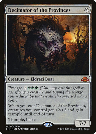 Decimator of the Provinces [Eldritch Moon] | Good Games Cannington