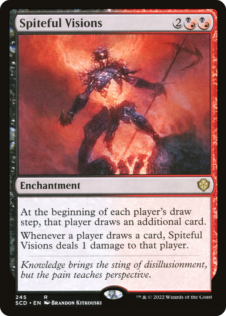 Spiteful Visions [Starter Commander Decks] | Good Games Cannington