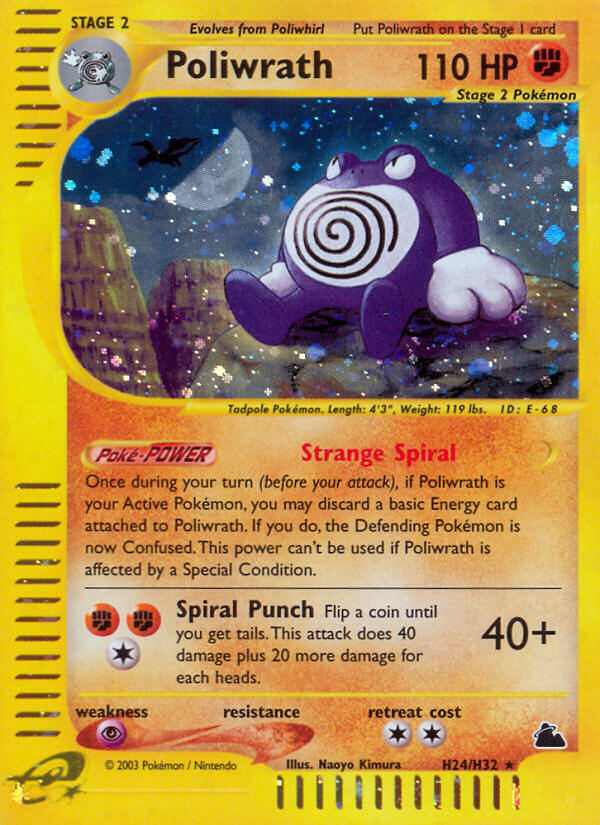 Poliwrath (H24/H32) [Skyridge] | Good Games Cannington