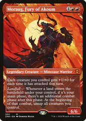 Moraug, Fury of Akoum (Showcase) [Zendikar Rising] | Good Games Cannington