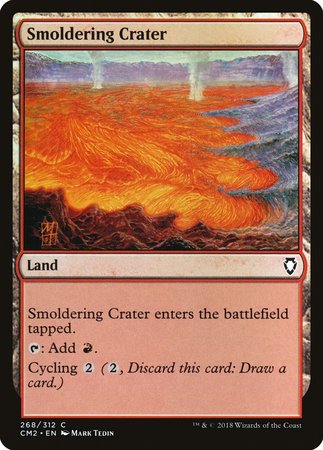 Smoldering Crater [Commander Anthology Volume II] | Good Games Cannington