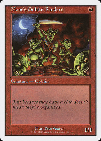 Mons's Goblin Raiders [Starter 2000] | Good Games Cannington