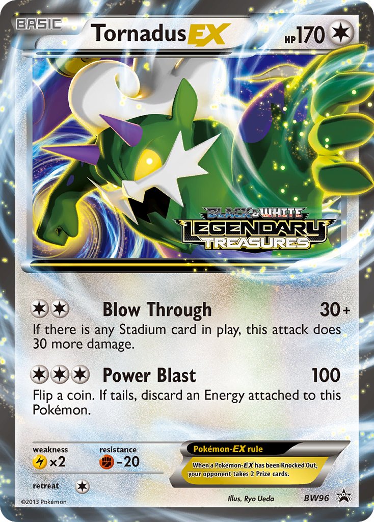 Tornadus EX (BW96) [Black & White: Black Star Promos] | Good Games Cannington