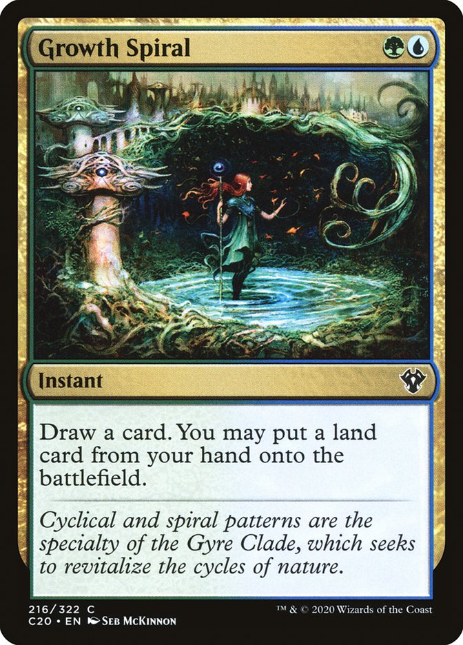 Growth Spiral [Commander 2020] | Good Games Cannington