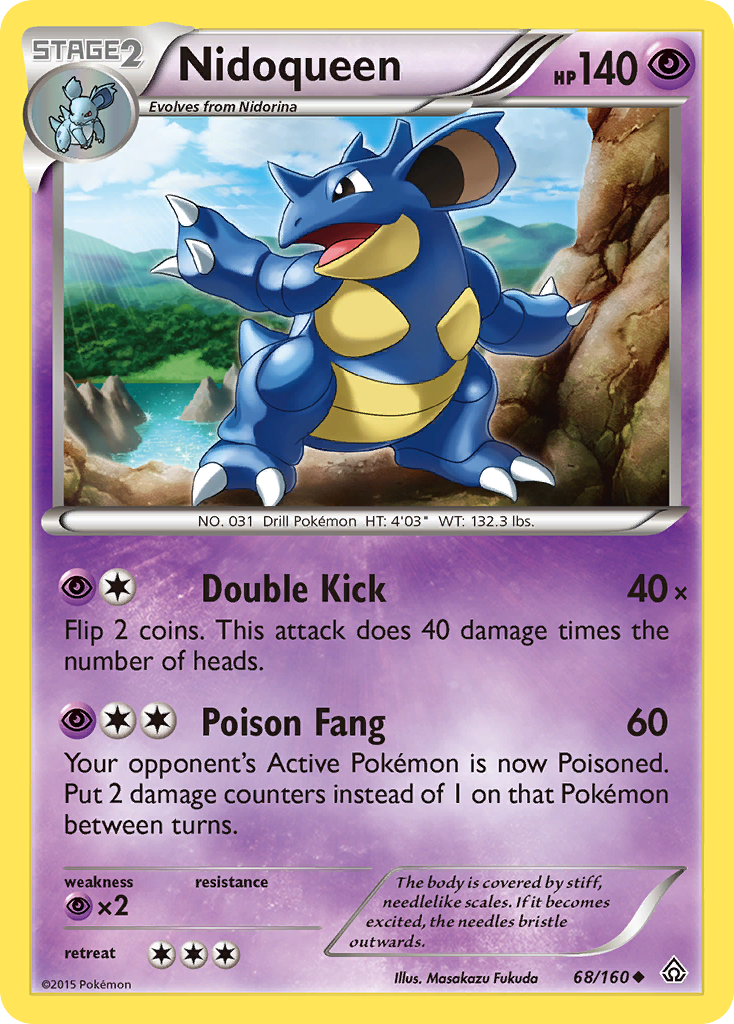 Nidoqueen (68/160) [XY: Primal Clash] | Good Games Cannington