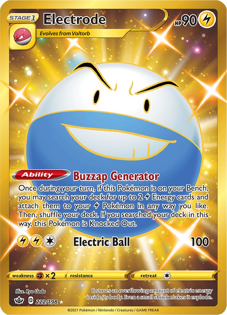 Electrode (222/198) [Sword & Shield: Chilling Reign] | Good Games Cannington
