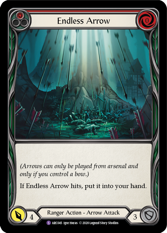 Endless Arrow [U-ARC045] Unlimited Rainbow Foil | Good Games Cannington