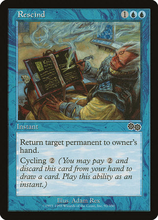 Rescind [Urza's Saga] | Good Games Cannington