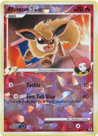 Flareon (60/111) (Cracked Ice) [Platinum: Rising Rivals] | Good Games Cannington