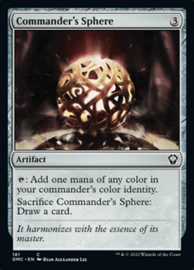 Commander's Sphere [Dominaria United Commander] | Good Games Cannington