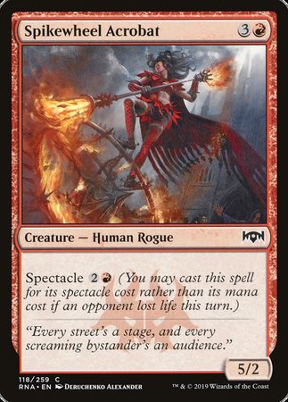 Spikewheel Acrobat [Ravnica Allegiance] | Good Games Cannington