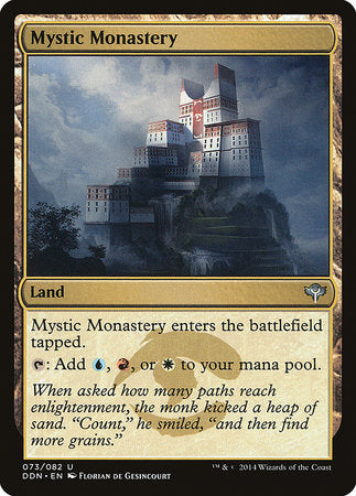 Mystic Monastery [Duel Decks: Speed vs. Cunning] | Good Games Cannington