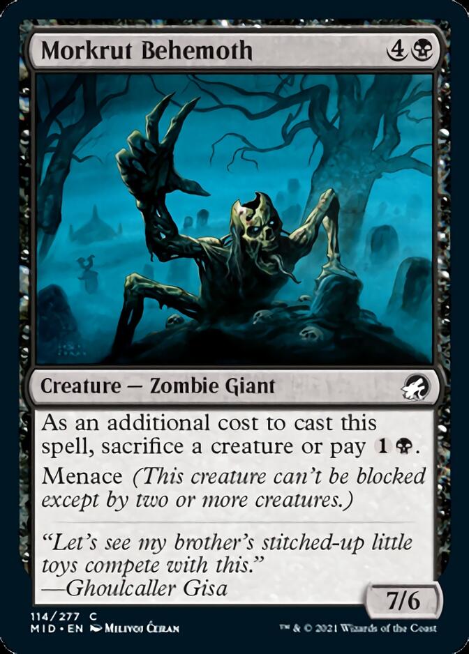 Morkrut Behemoth [Innistrad: Midnight Hunt] | Good Games Cannington