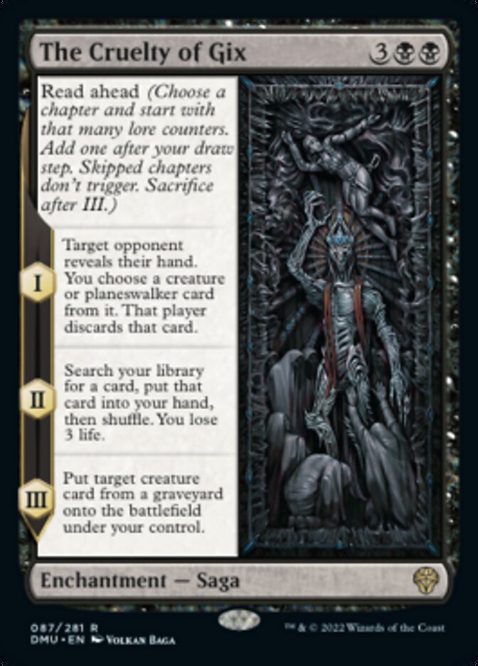 The Cruelty of Gix [Dominaria United] | Good Games Cannington