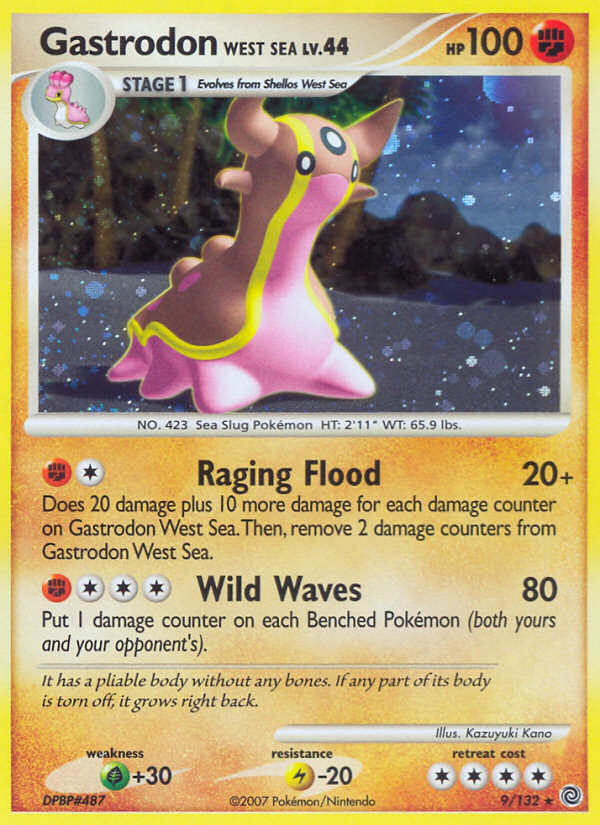 Gastrodon West Sea (9/132) [Diamond & Pearl: Secret Wonders] | Good Games Cannington