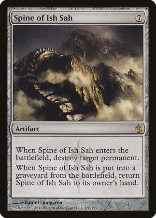 Spine of Ish Sah [Mirrodin Besieged] | Good Games Cannington