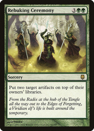 Rebuking Ceremony [Darksteel] | Good Games Cannington