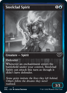 Steelclad Spirit [Innistrad: Double Feature] | Good Games Cannington