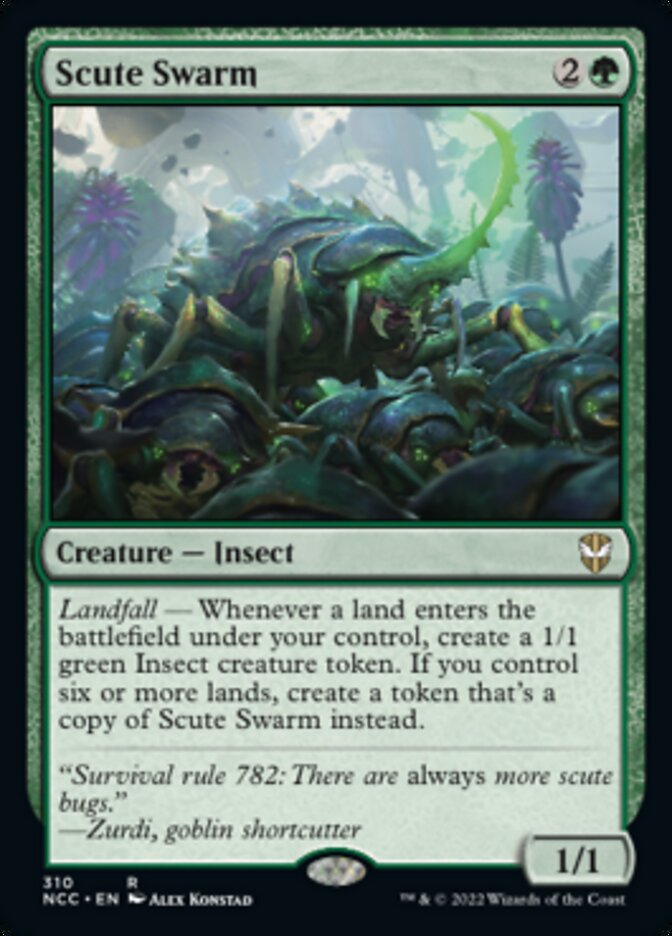 Scute Swarm [Streets of New Capenna Commander] | Good Games Cannington