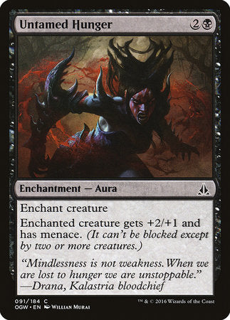 Untamed Hunger [Oath of the Gatewatch] | Good Games Cannington