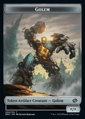Powerstone // Golem Double-Sided Token [The Brothers' War Tokens] | Good Games Cannington