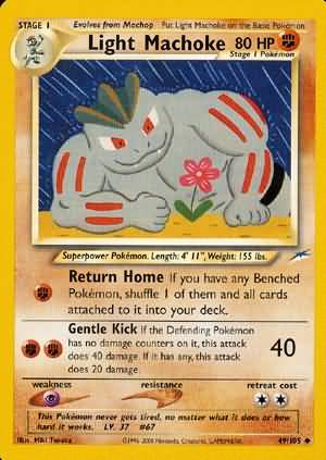 Light Machoke (49/105) [Neo Destiny Unlimited] | Good Games Cannington