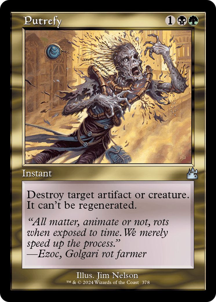 Putrefy (Retro Frame) [Ravnica Remastered] | Good Games Cannington
