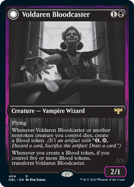 Voldaren Bloodcaster // Bloodbat Summoner [Innistrad: Double Feature] | Good Games Cannington