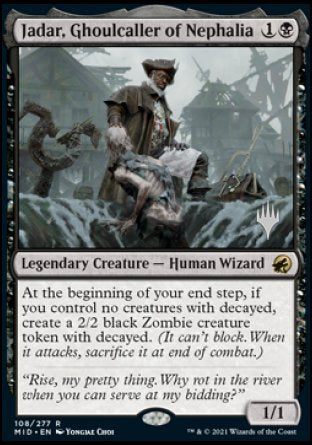 Jadar, Ghoulcaller of Nephalia (Promo Pack) [Innistrad: Midnight Hunt Promos] | Good Games Cannington