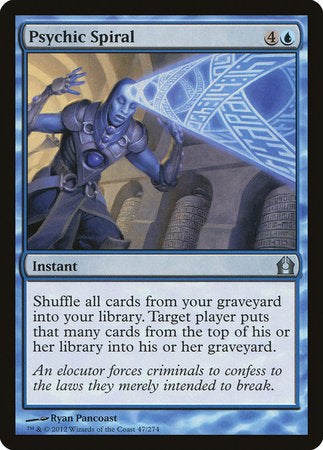 Psychic Spiral [Return to Ravnica] | Good Games Cannington