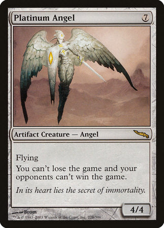 Platinum Angel [Mirrodin] | Good Games Cannington