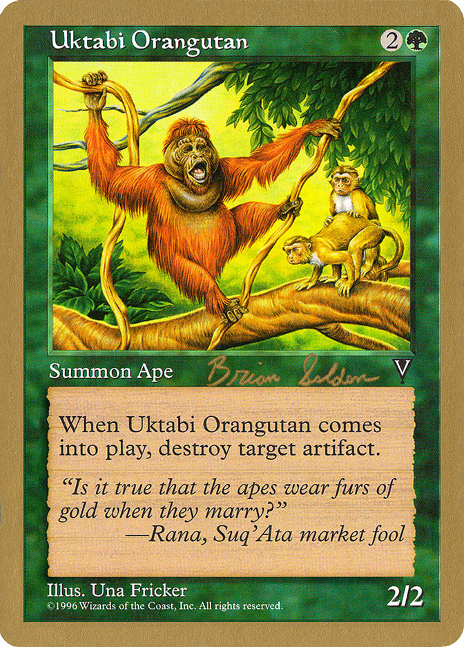 Uktabi Orangutan (Brian Selden) [World Championship Decks 1998] | Good Games Cannington