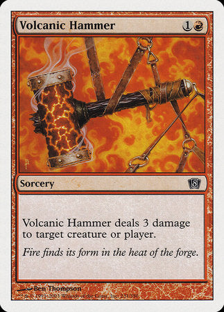 Volcanic Hammer [Eighth Edition] | Good Games Cannington