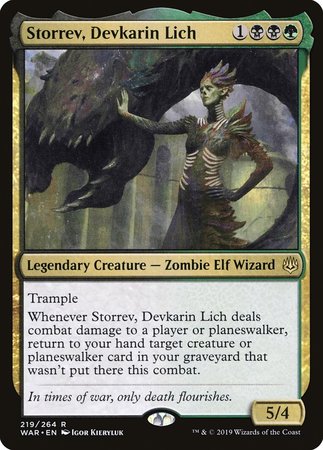 Storrev, Devkarin Lich [War of the Spark] | Good Games Cannington