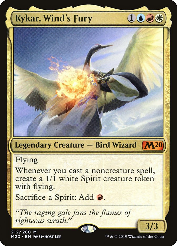 Kykar, Wind's Fury [Core Set 2020] | Good Games Cannington