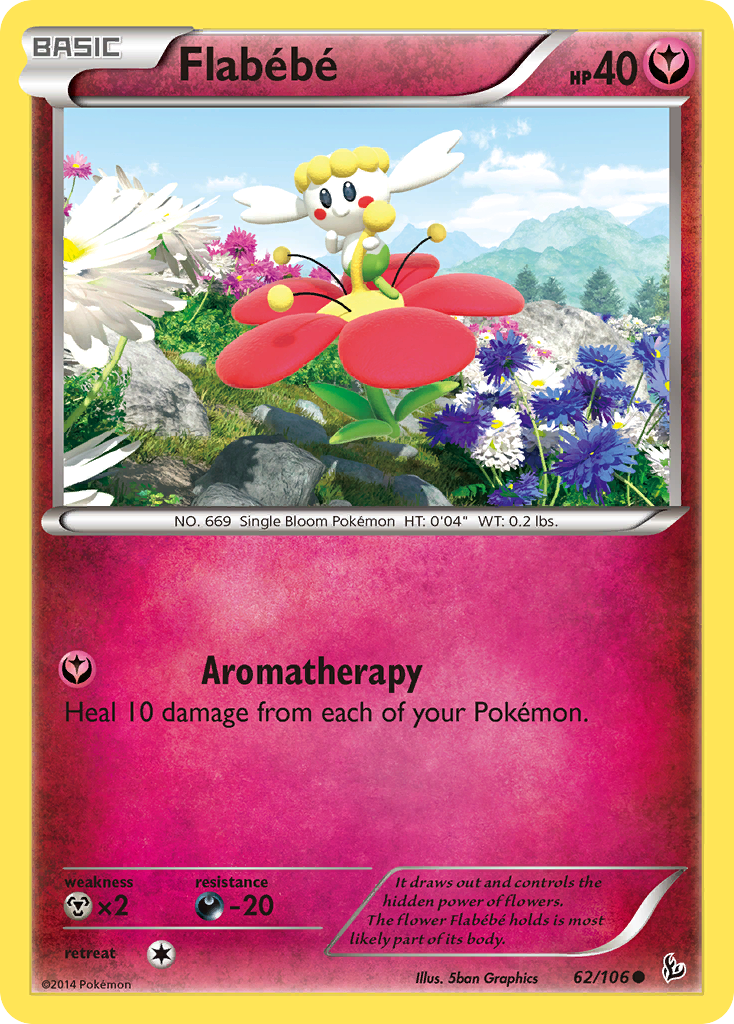 Flabebe (62/106) [XY: Flashfire] | Good Games Cannington