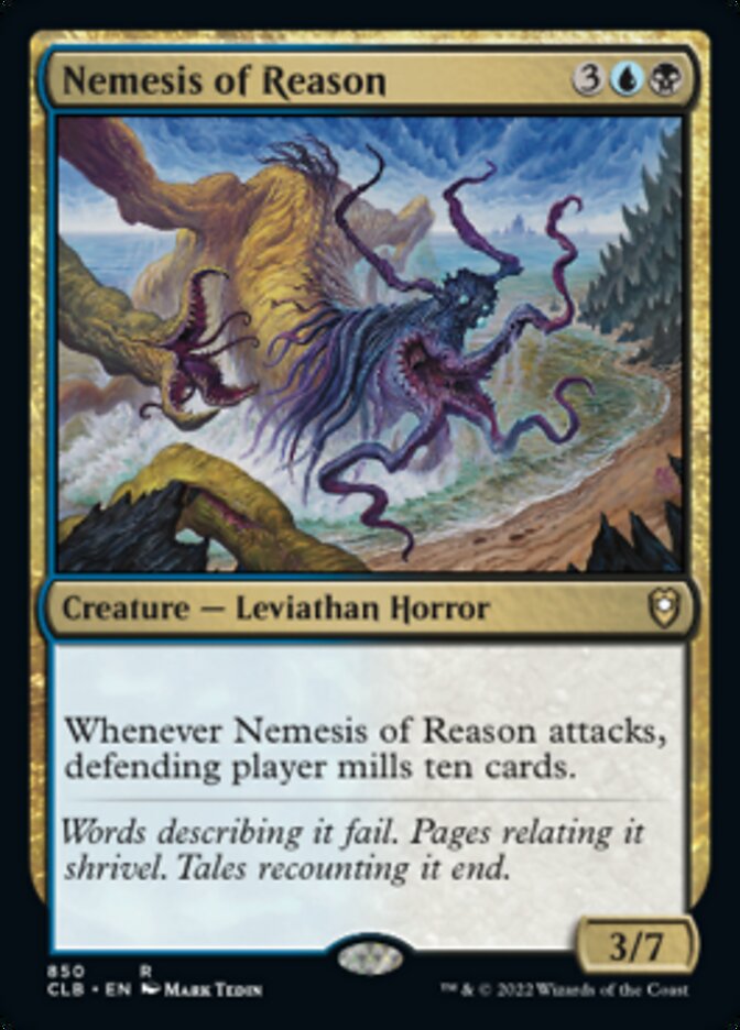 Nemesis of Reason [Commander Legends: Battle for Baldur's Gate] | Good Games Cannington