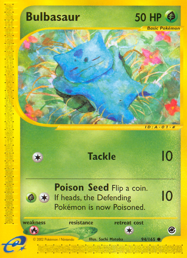 Bulbasaur (94/165) [Expedition: Base Set] | Good Games Cannington