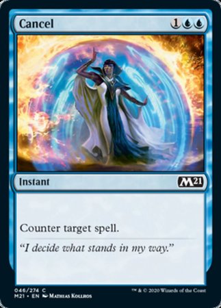 Cancel [Core Set 2021] | Good Games Cannington