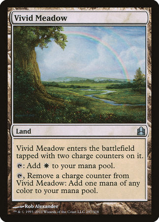 Vivid Meadow [Commander 2011] | Good Games Cannington
