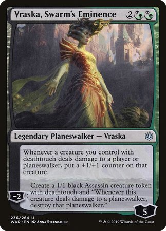 Vraska, Swarm's Eminence [War of the Spark] | Good Games Cannington