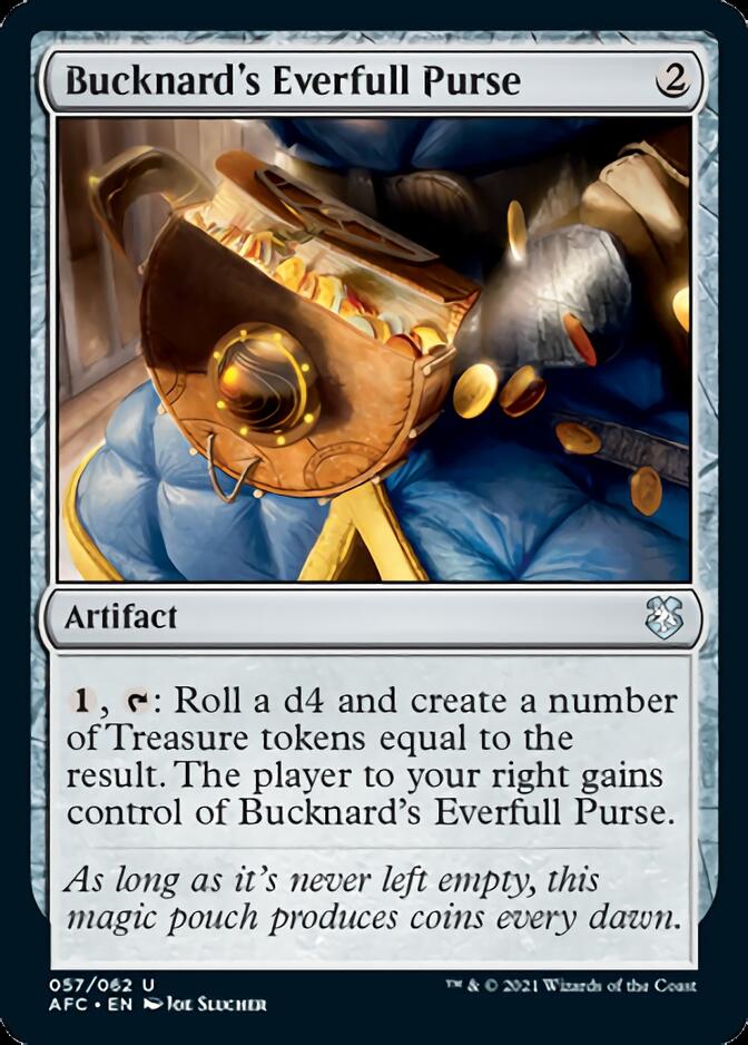 Bucknard's Everfull Purse [Dungeons & Dragons: Adventures in the Forgotten Realms Commander] | Good Games Cannington