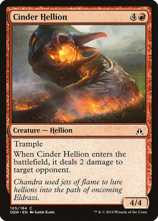 Cinder Hellion [Oath of the Gatewatch] | Good Games Cannington
